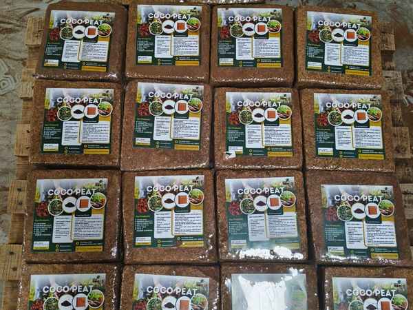 Printed Pack Coco Peat Blocks