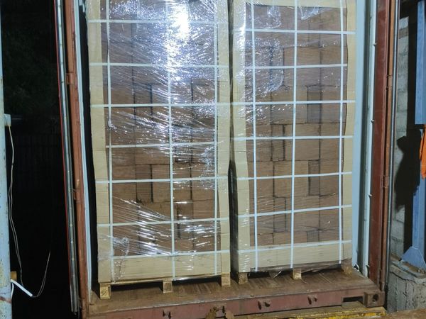 Night Loading Wrapped Pallets