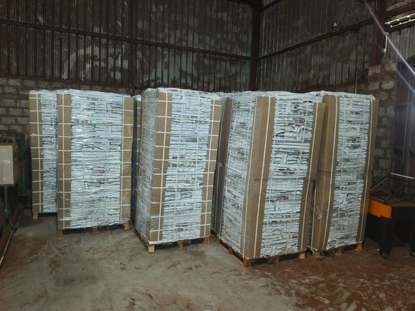 Shrink Wrapped Coco Peat Pallets